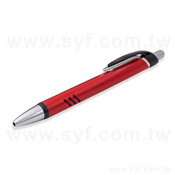 廣告筆-半金屬塑膠筆管廣告筆-單色原子筆-工廠客製化印刷贈品筆